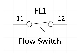 流量開關(guān)符號